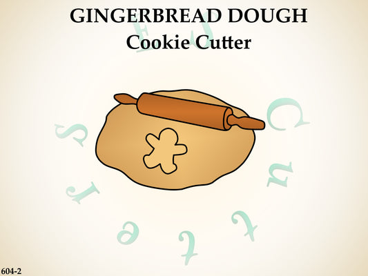 604-2* Gingerbread dough cookie cutter