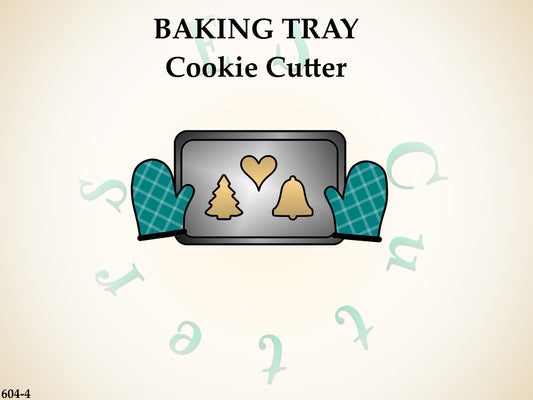 604-4* Baking tray cookie cutter