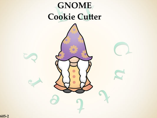 605-2* Gnome cookie cutter