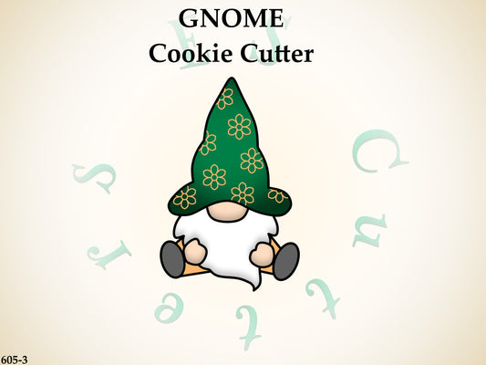 605-3* Gnome cookie cutter