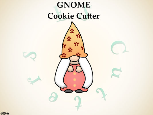 605-6* Gnome cookie cutter