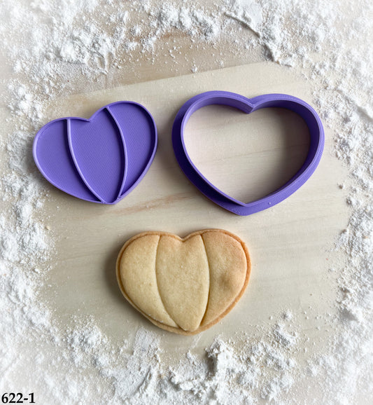 622-1* Irish heart cookie cutter