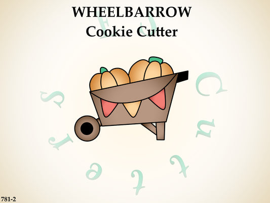 781-2* Wheelbarrow cookie cutter