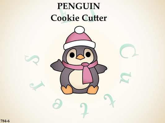 784-6* Penguin cookie cutter