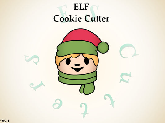 785-1* Elf cookie cutter