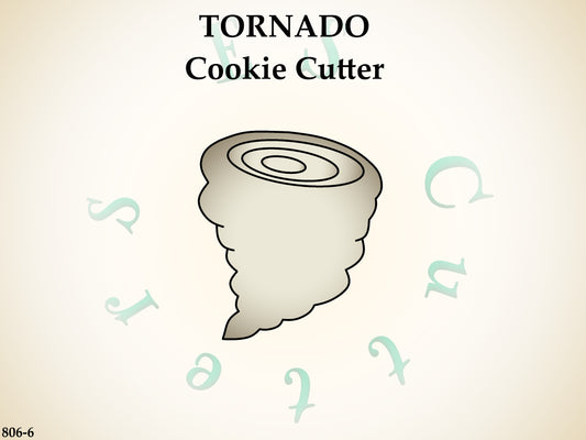 806-6* Tornado cookie cutter