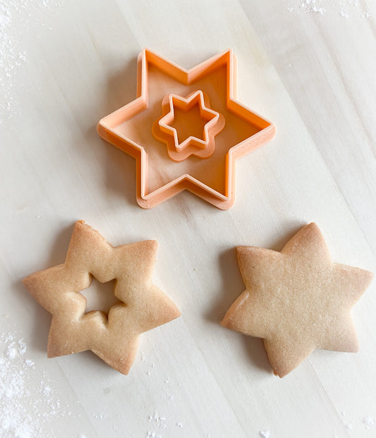 224* Star with small star Cookie cutter