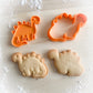 251* Dinosaur, dino Cookie cutter and stamp