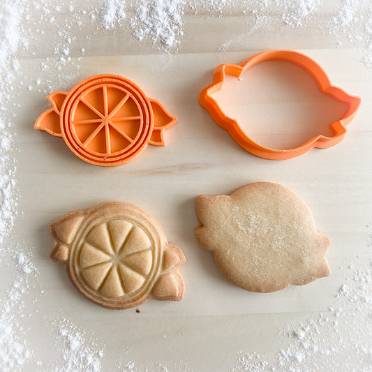 272* Citrus fruit Cookie cutter and stamp