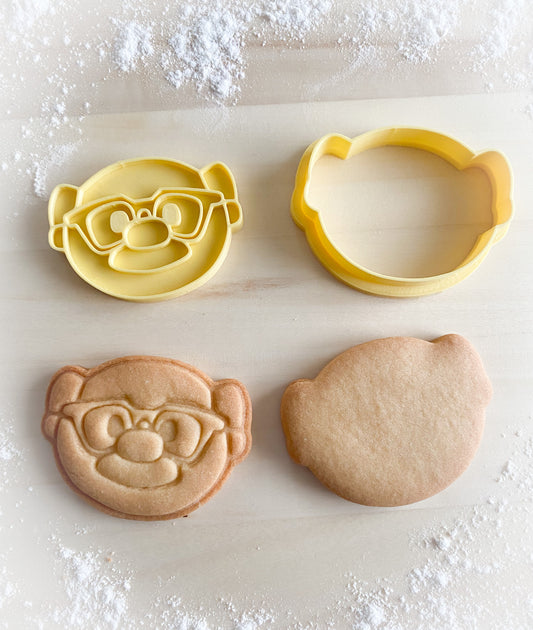 263* Gradfather Cookie cutter and stamp