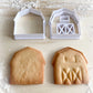 013* Farm house Cookie cutter and stamp