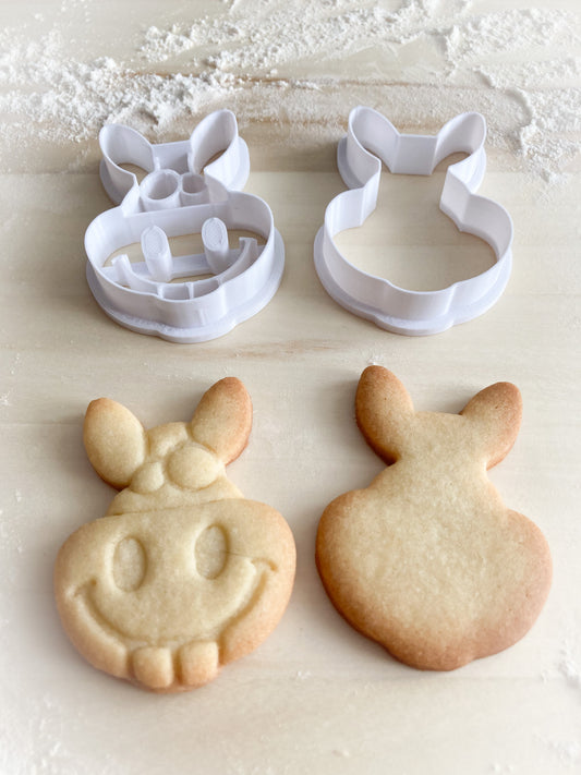 018* Donkey Cookie cutter and stamp