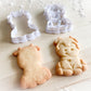 025* Cow Cookie cutter and stamp