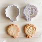 027* Sheep Cookie cutter and stamp