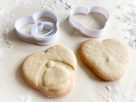 056* Pacifier Cookie cutter and stamp