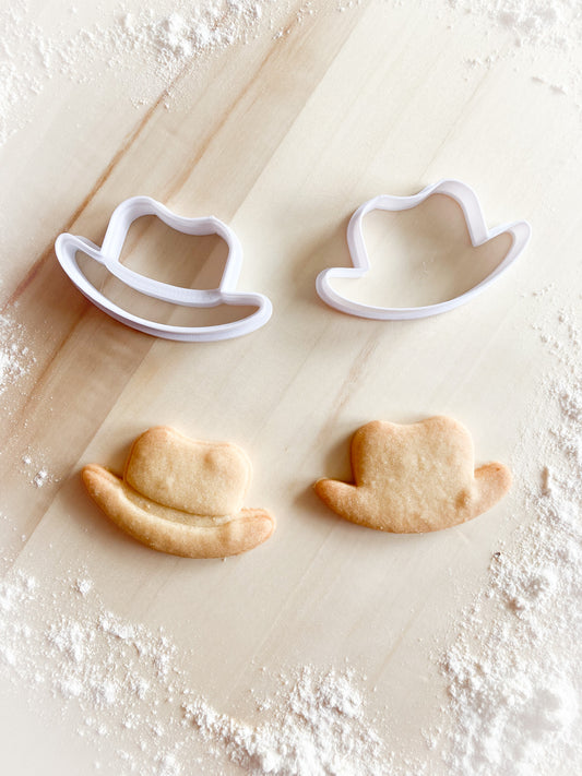 084* Mens hat Cookie cutter and stamp