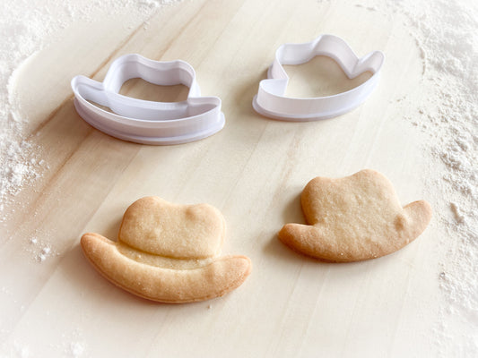 084* Mens hat Cookie cutter and stamp
