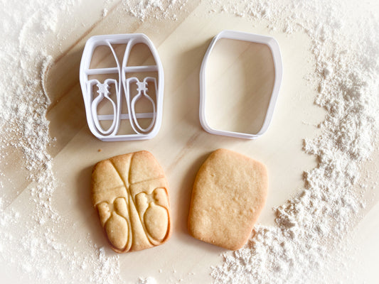 081* Mens shoes Cookie cutter and stamp