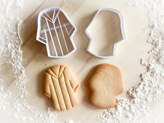 075* Graduation gown Cookie cutter and stamp