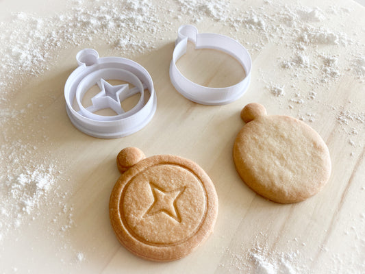 128* Compass Cookie cutter and stamp