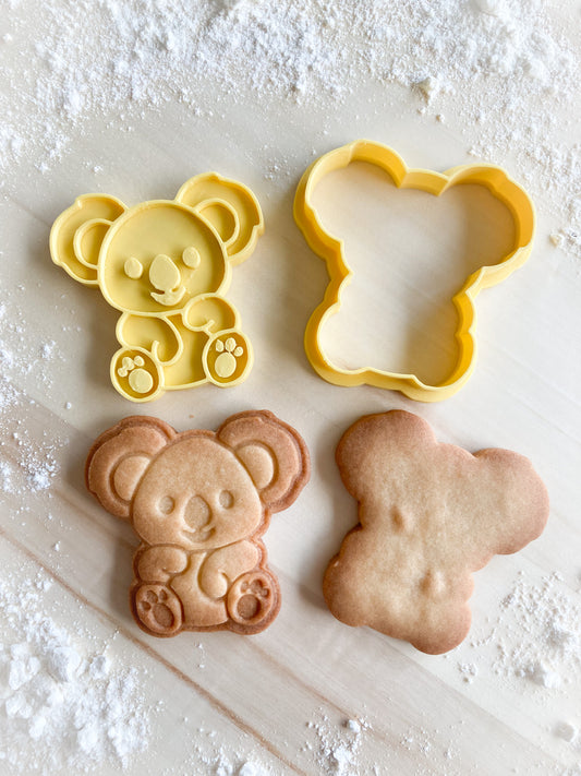 211* Koala bear Cookie cutter and stamp