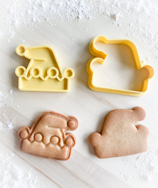 217* Gnomes hat Cookie cutter and stamp