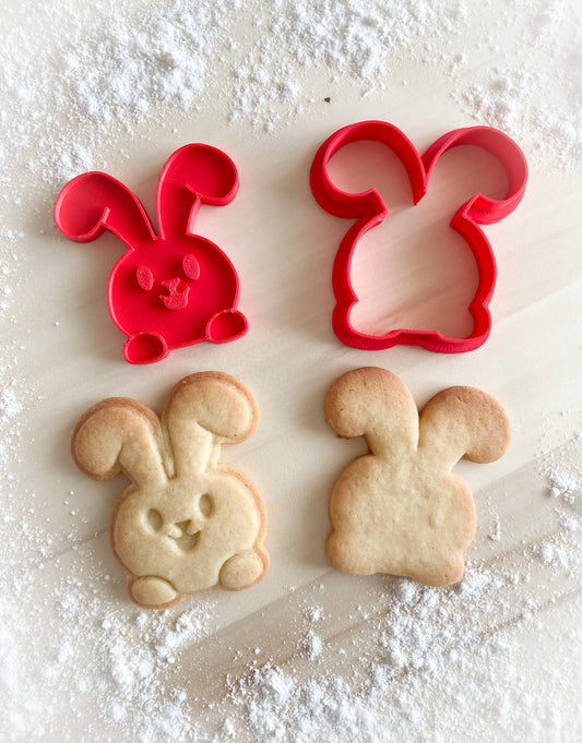 280* Bunny head Cookie cutter and stamp