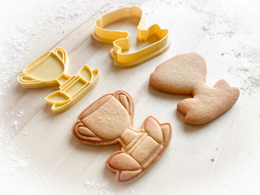 318* Champions cup Cookie cutter and stamp