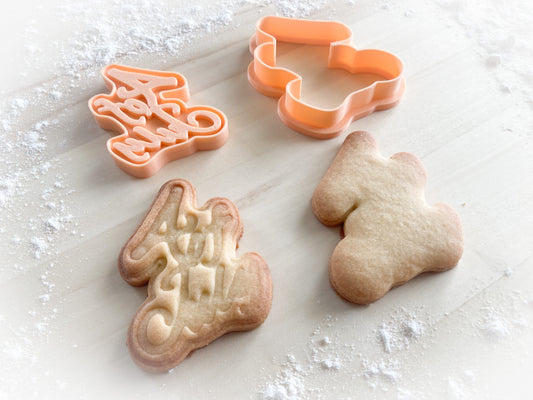 360* 4th July letters Cookie cutter and stamp