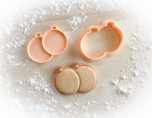 385* Two balloons Cookie cutter and stamp