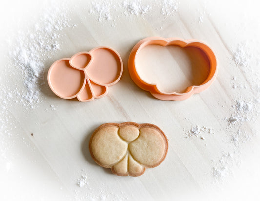 442* Bunny face Cookie cutter and stamp