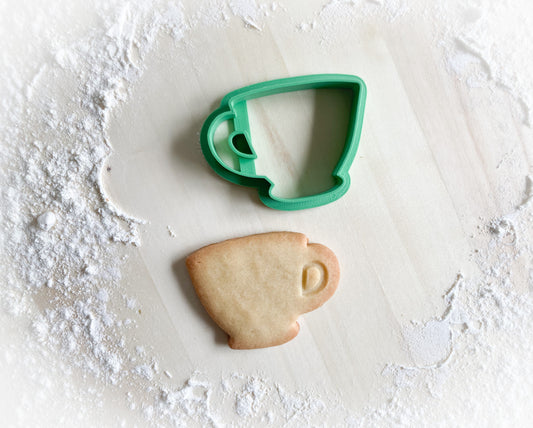 473* Teacup Cookie cutter and stamp