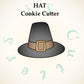 781-5* Hat cookie cutter
